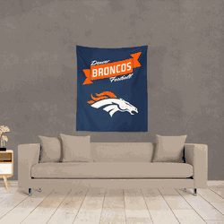 NFL Premium Denver Broncos Printed Wall Hanging 34in x 40in