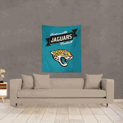 NFL Premium Jacksonville Jaguars Printed Wall Hanging 34in x 40in