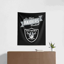 NFL Premium Las Vegas Raiders Printed Wall Hanging 34in x 40in