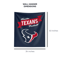 NFL Premium New York Giants Printed Wall Hanging 34in x 40in