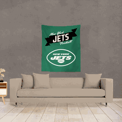 NFL Premium New York Jets Printed Wall Hanging 34in x 40in