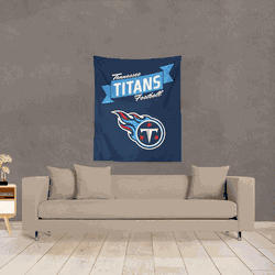 NFL Premium Tennessee Titans Printed Wall Hanging 34in x 40in