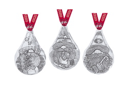 NFL San Francisco 49ers 3-Piece Gridiron Gnomes Ornament Set