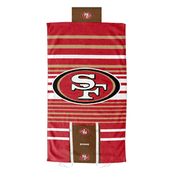NFL San Francisco 49ers Lateral Comfort Towel