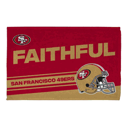 NFL San Francisco 49ers Play Action Fan Towel