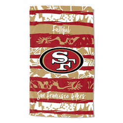 NFL San Francisco 49ers Pocket Beach Towel