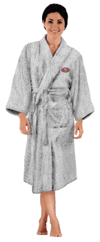 NFL San Francisco 49ers Sherpa Bathrobe Women