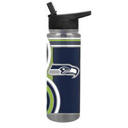 NFL Seattle Seahawks 24oz Cool Vibes Jr. Thirst Hydration Water Bottle