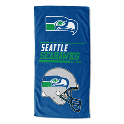 NFL Seattle Seahawks 40 Yard Dash Legacy Printed Beach Towel