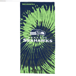 NFL Seattle Seahawks Pyschedlic Beach Towel