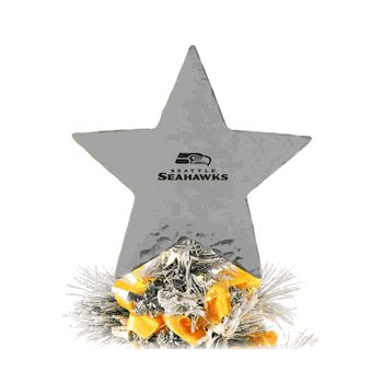 NFL Seattle Seahawks Star Tree Topper
