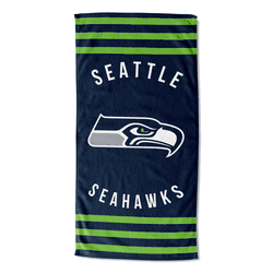 NFL Seattle Seahawks Stripes Beach Towel