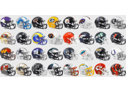 NFL Set All 32 Teams of Replica Speed Mini Helmets