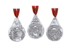 NFL Tampa Bay Buccaneers 3-Piece Gridiron Gnomes Ornament Set