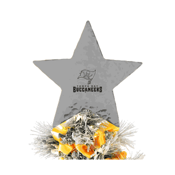 NFL Tampa Bay Buccaneers Star Tree Topper