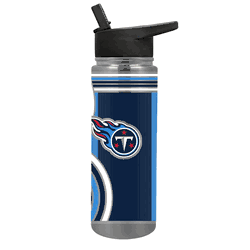 NFL Tennessee Titans 24oz Cool Vibes Jr. Thirst Hydration Water Bottle
