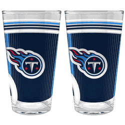 NFL Tennessee Titans 2pc Pint Glass Set
