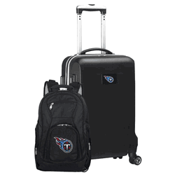 NFL Tennessee Titans Deluxe 2-Piece Backpack & Carry-On Set