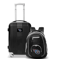 NFL Tennessee Titans Premium 2-Piece Backpack & Carry-On Set