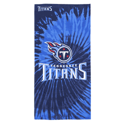 NFL Tennessee Titans Pyschedlic Beach Towel