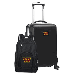NFL Washington Commanders Deluxe 2-Piece Backpack & Carry-On Set