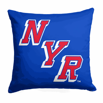 NHL 2024 NHLSS My Ice NY New York Rangers Printed Throw Pillow