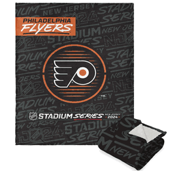NHL 2024 NHLSS Turnpike Philadelphia Flyers Silk Touch Sherpa Throw