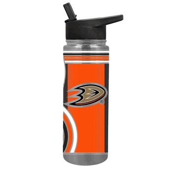 NHL Anaheim Ducks 24oz Cool Vibes Jr. Thirst Hydration Water Bottle
