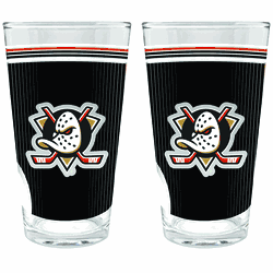 NHL Anaheim Ducks 2pc Pint Glass Set