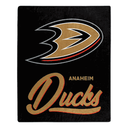 NHL Anaheim Ducks Signature Raschel Throw
