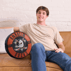 NHL Anaheim Ducks Travel Cloud Pillow 15 Inches