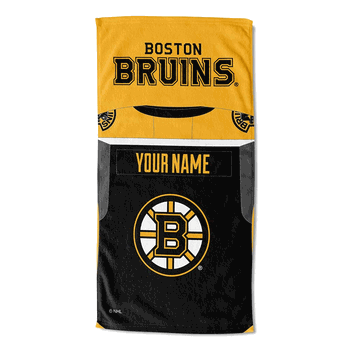 NHL Boston Bruins Beach Towel 30x60 Inches