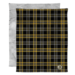 NHL Boston Bruins Micro Mink Throw Blanket 48x60 Inches