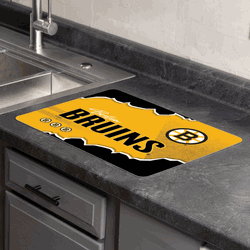 NHL Boston Bruins Torn Small Mat 15�20 inches