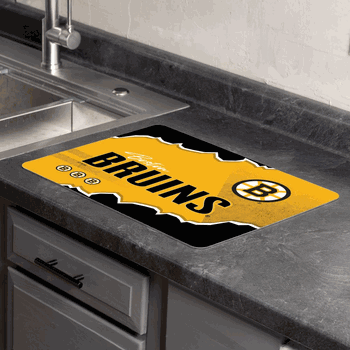 NHL Boston Bruins Torn Small Mat 15�20 inches