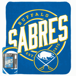NHL Buffalo Sabres Campaign Fleece Throw