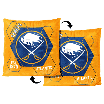 NHL Buffalo Sabres Connector Velvet Reverse Pillow