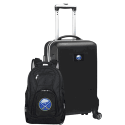 NHL Buffalo Sabres Deluxe 2-Piece Backpack & Carry-On Set