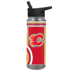 NHL Calgary Flames 24oz Cool Vibes Jr. Thirst Hydration Water Bottle