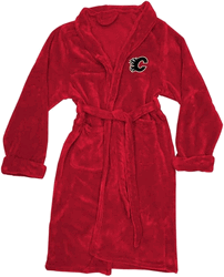 NHL Calgary Flames Men's Bathrobe Large/X-Large