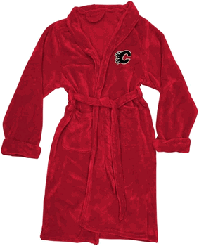 NHL Calgary Flames Men's Bathrobe Large/X-Large