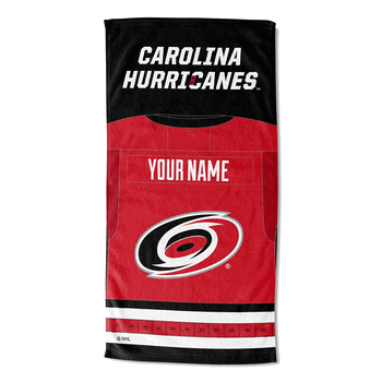 NHL Carolina Hurricanes Beach Towel 30x60 Inches