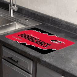 NHL Carolina Hurricanes Torn Small Mat 15�20 inches
