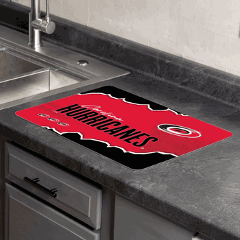 NHL Carolina Hurricanes Torn Small Mat 15�20 inches