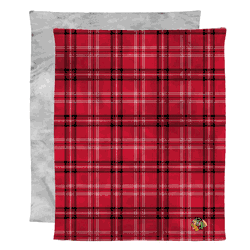 NHL Chicago Blackhawks 2 Ply Micro Mink Throw