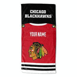NHL Chicago Blackhawks Beach Towel 30x60 Inches