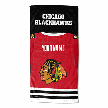NHL Chicago Blackhawks Beach Towel 30x60 Inches