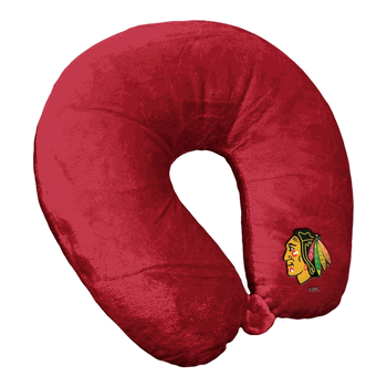 NHL Chicago Blackhawks Logo Red Neck Pillow