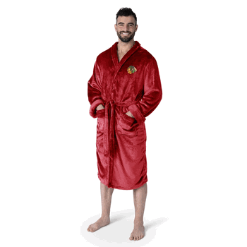 NHL Chicago Blackhawks Men's Robe Large/X-Large