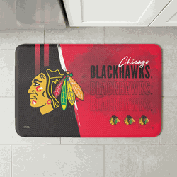 NHL Chicago Blackhawks Painterly Floor Mat 18�30 inches